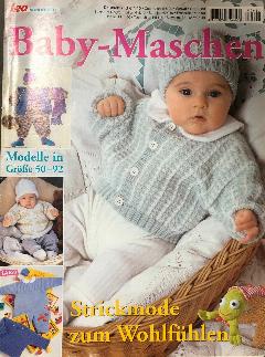 Журнал LEA baby maschen 2000 год вязание для детей на немецком #72
