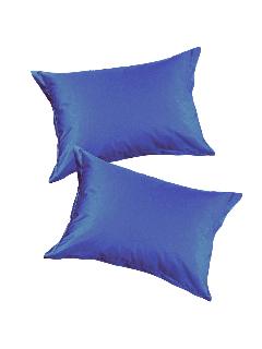 Наволочки (2 шт) MORФEUS (морфеус) - Indigo Blue (синий) - 50x70 - сатин, 50 х 70