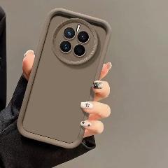 Realme12 ProPlus + 1 для OPPO Realme 12 Pro Чехол Realmy P1 Pro 5G чехол для телефона полная фотография матовая Противоударная мягкая защитная крышка, Coffee, For Realme 12 Pro