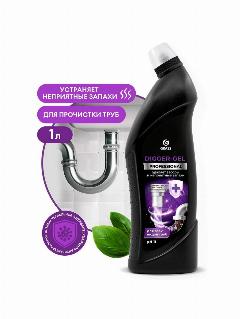 Средство для прочистки канализационных труб Grass Digger-Gel Анти-засор 1 л, бесцветный