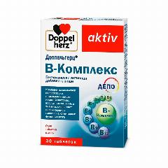 Доппельгерц Актив B-Комплекс таблетки массой 315 мг 30 шт
