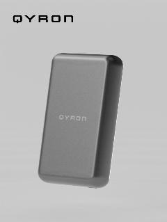 Внешний аккумулятор QYRON PB302, серебристый