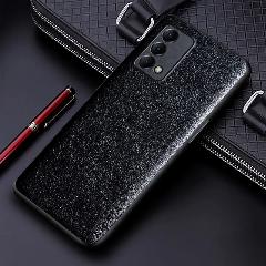 Чехол из искусственной кожи для Oppo Realme GT Master Edition деловой однотонный дизайнерский чехол для realme gt master edition чехол, black