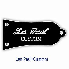 Детали гитары Pleroo TRUSS ROD COVER для Epiphone Les Paul, черный