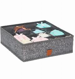 Органайзер Hausmann Lady&Gentleman 16 ячеек 29x29x9см HM-6A-103, серый