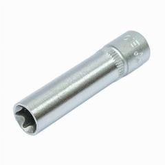 Головка торцевая 1/4" Torx Е10, глубокая, L50 мм, Force 5265010