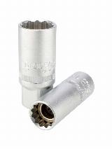 Свечная головка АвтоДело Professional 16 мм 1/2" с магнитом — фото 1