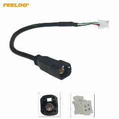 FEELDO автомобильный радиоприемник аудио 4Pin Conector Changer порт адаптер для Volkswagen BORA Sagitar Magotan Touran Octavia USB кабель передачи, 200MM