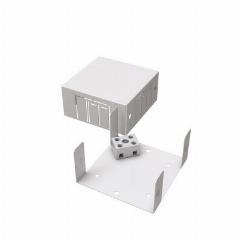 Коробка монтажная огнестойкая металлическая кмом (2к х 10мм) 75х75х37 IP 31 ПожТехКабель (070-025)