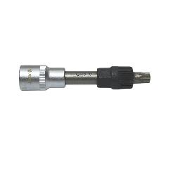 Ключ съемник для снятия шкива обгонной муфты генератора M10 SPLINE 1/2" AIST 67414110 звезда 12-ти гранная (лучевая) сплайн М10