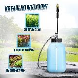 Опрыскиватель Innopax KipoSpray, аккумулятор, 2 А\ч, 5 л, плечевой, бирюзовый, 60x26x29 см — фото 3