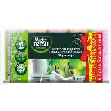 Губки для мытья посуды Master Fresh XL (bubble-поролон), 5шт. микс яркие цвета — фото 1