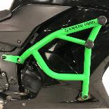 Защитная клетка KAWASAKI Ninja 250R 2008-2012 черный матовый цвет — фото 3