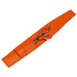 Парикмахерские ножницы Tayo ORANGE TQ6640S филировочные (40 зубцов) эргономичные 6" — фото 2