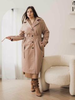 Тренчкот Modress, бежевый, 52