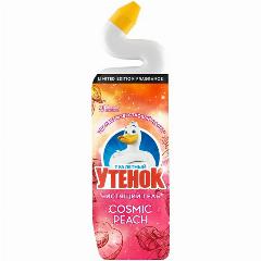 Чистящее средство Туалетный Утенок "Cosmic Peach", 800мл, розовый