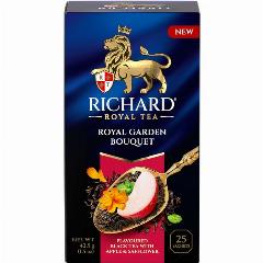 Чай черный Richard ароматизированный (Ричард) "ROYAL GARDEN BOUQUET" 25 сашет