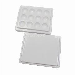 Керамическая палитра Hooky 12 отверстий для стоматологии, 1 pc, 12 Slot Ceramic Palette
