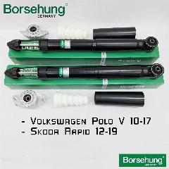 Задние амортизаторы BORSEHUNG для Volkswagen Polo, Skoda Rapid, Фольсваген Поло, Шкода Рапид