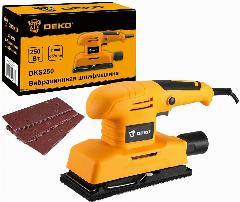 Вибрационная шлифмашина DEKO DKS250, 063-4199, 2 мм