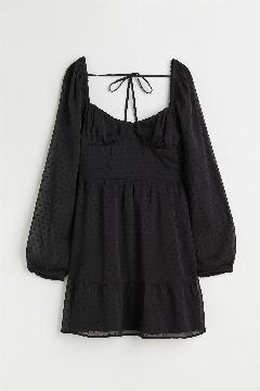 Платье H&M, черный