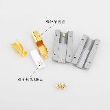 GZHYAJIN USB кабель Hi-Fi позолоченный бронзовый, ub201 — фото 4