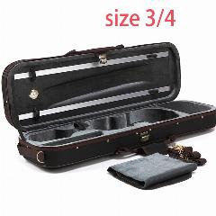 Чехол для скрипки Violino, черный, Оксфорд, плеш, 3 4