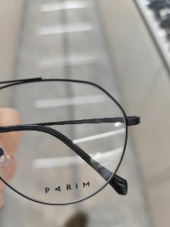 Оправа для очков для среднего лица Авиатор Parim, черный, черный матовый, коралловый, 60