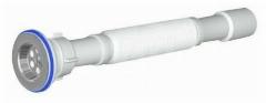 Сифон гофрированный Ани пласт G106 1 1/2"х40/50 мм, белый