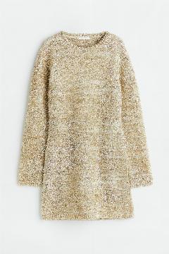 Платье H&M, бежевый