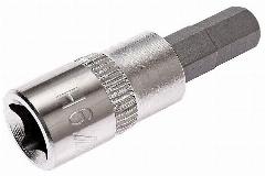 Головка с шестигранником JTC hex 1/4 H6 мм