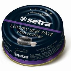 Паштет Setra, говяжий, с трюфелем, 100г