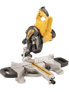 Торцовочная пила DEWALT DWS773, профессиональная, мощность 1300Вт, подсветка, желтый