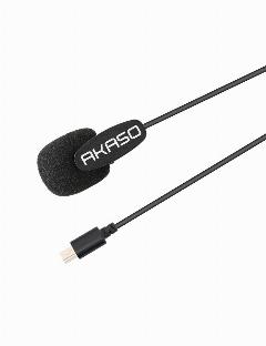 Внешний микрофон Micro -USB для экшн-камер AKASO, черный