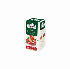 Чай травяной Ahmad Tea Хот Строуберри со вкусом клубники и чили 20 пакетиков
