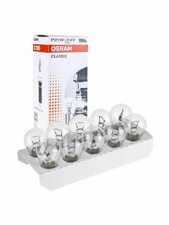 Сигнальные автомобильные лампы Osram Classic P21W 10 штук, 7511