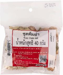 Набор тайских натуральных пряностей для супа Том Ям Tom Yum Set, 40 гр