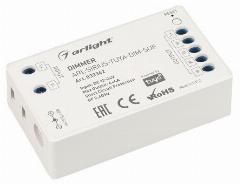 Диммер ARL-SIRIUS-TUYA-DIM-SUF (12-24V, 4x4A, 2.4G) (Arlight, IP20 Пластик, 3 года)
