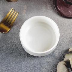 Салатник Wilmax England, фарфор, 0.15 л, 8.5х4 см, глянцевый белый