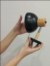 Настенный светильник / светильник бра на стену Maple Lamp WL-07-BLACK, черный, E27 — фото 2