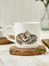 Кружка Royal Worcester "Feline Good Cat" кошки, костяной фарфор, 310мл — фото 3