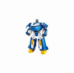 Трансформер Super Wings EU760888, большой робот-самолёт, синий/белый/желтый/серый