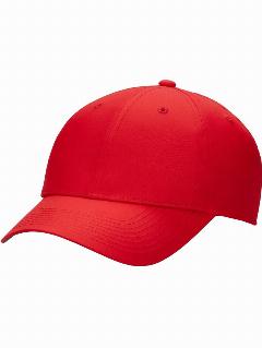 Бейсболка NIKE Dri-FIT Club Structured Blank Front Cap для мужчин, красный/белый