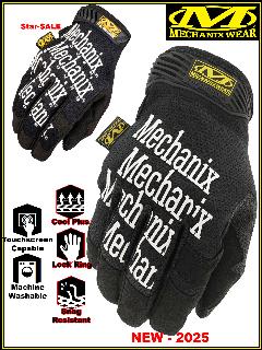 Прочные сенсорные перчатки для производства MECHANIX Work Black, черный