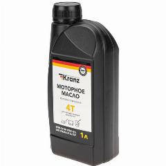 Моторное масло Kranz SAE 5W30 полусинтетическое для 4-хтактных двигателей 1 литр