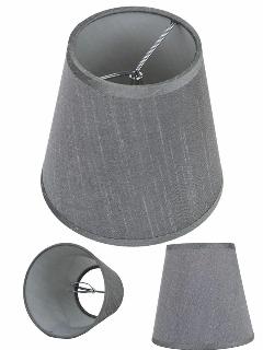 140mm, Абажур тканевый, серый, бежевый цвет, абажуры для настольного светильника, для бра.