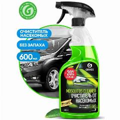 Очиститель следов насекомых GRASS Mosquitos Cleaner, для стекол, зеркал, кузова, 600мл