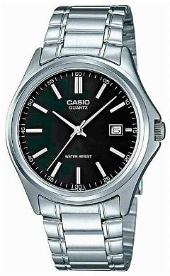 Наручные часы CASIO Collection, черный, 38.5x42 мм