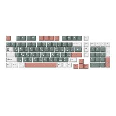 RK ROYAL KLUDGE PBT цветные колпачки для клавиш 98 шт., russian camping