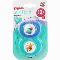 Пустышки Pigeon MiniLight "Кораблик Жирафы" от 12 месяцев, размер L, 2 шт (78246)